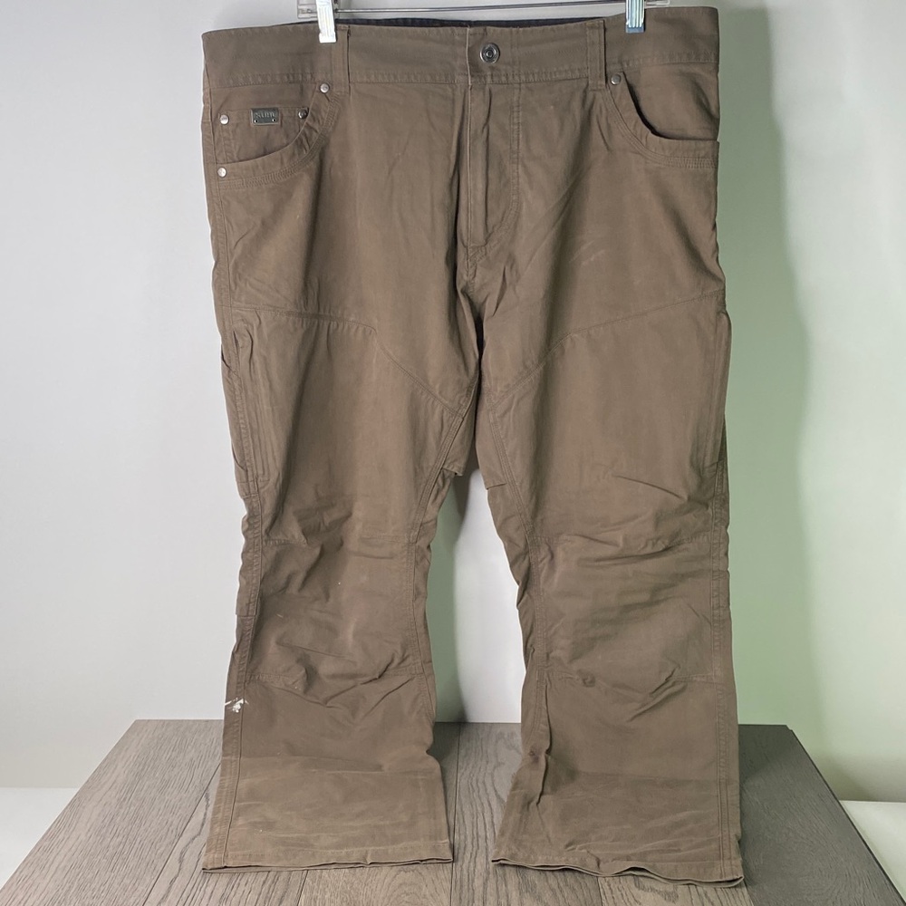 Kuhl Men's 38x30 Olive Brown Chinos - Outdoor Utility Style - 1372